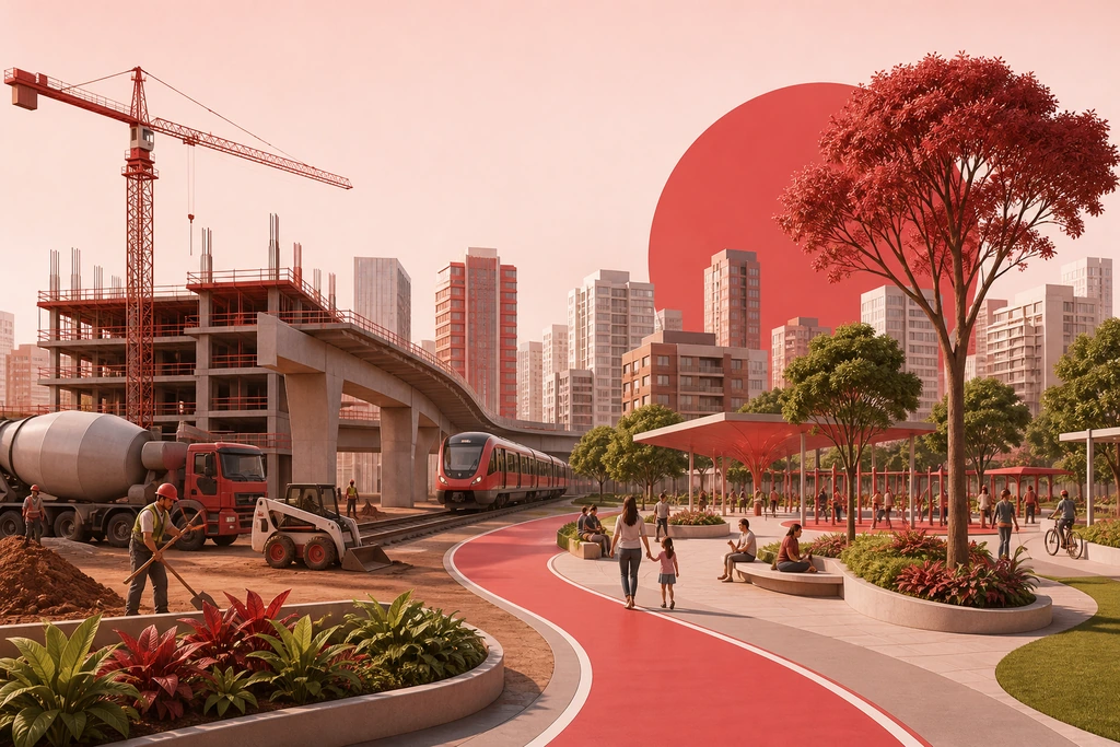 Desenvolvimento da infraestrutura urbana